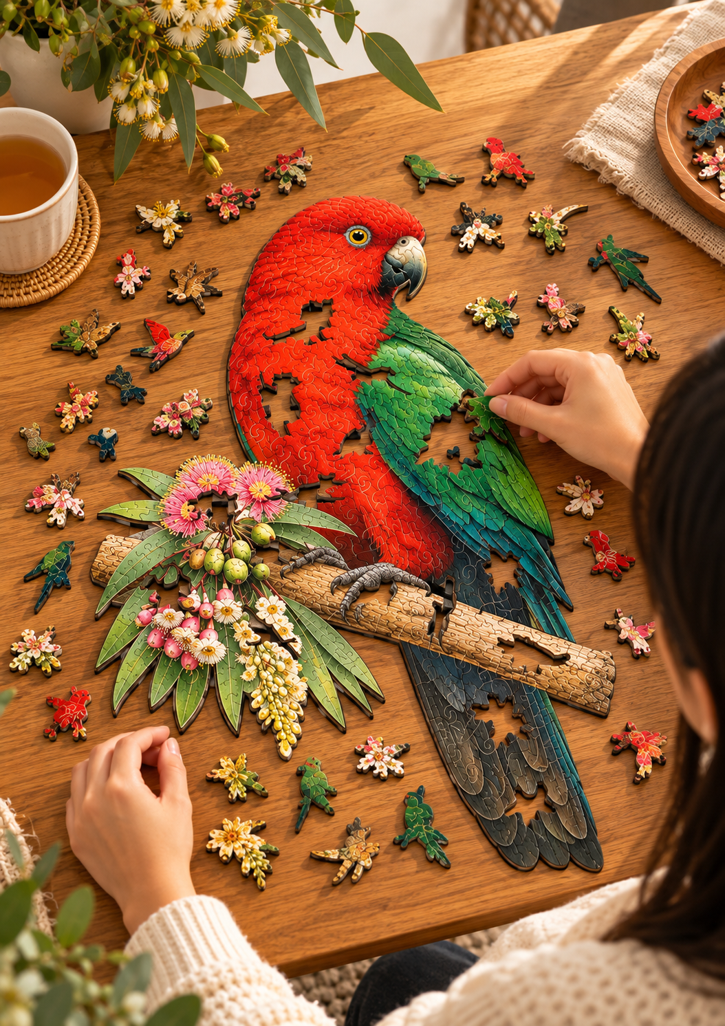 Australian King Parrot Puzzle Art Australia