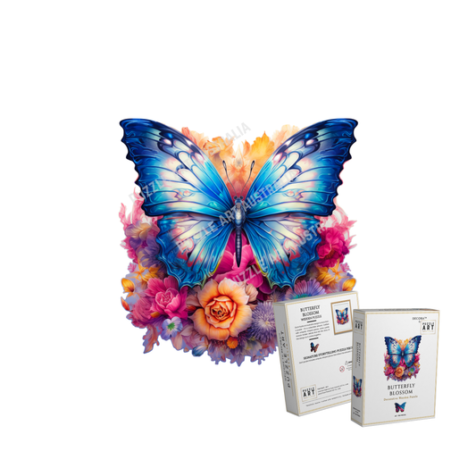 Butterfly Blossom ~ Decorative Wooden Puzzle Puzzle Art Australia