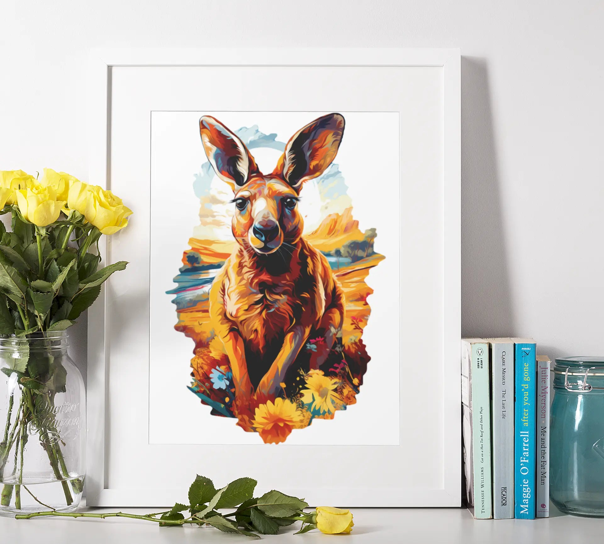Big Red Roo – Puzzle Art Australia