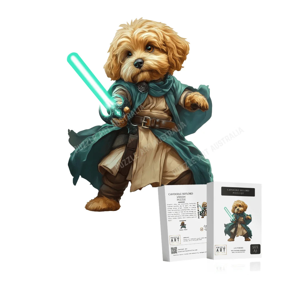 Cavoodle Skylord Wooden Puzzle Puzzle Art Australia