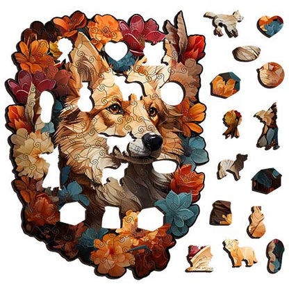 Collie Wooden Puzzle Puzzle Art Australia