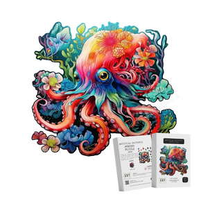 Divine Octopus ~ Decorative Wooden Puzzle