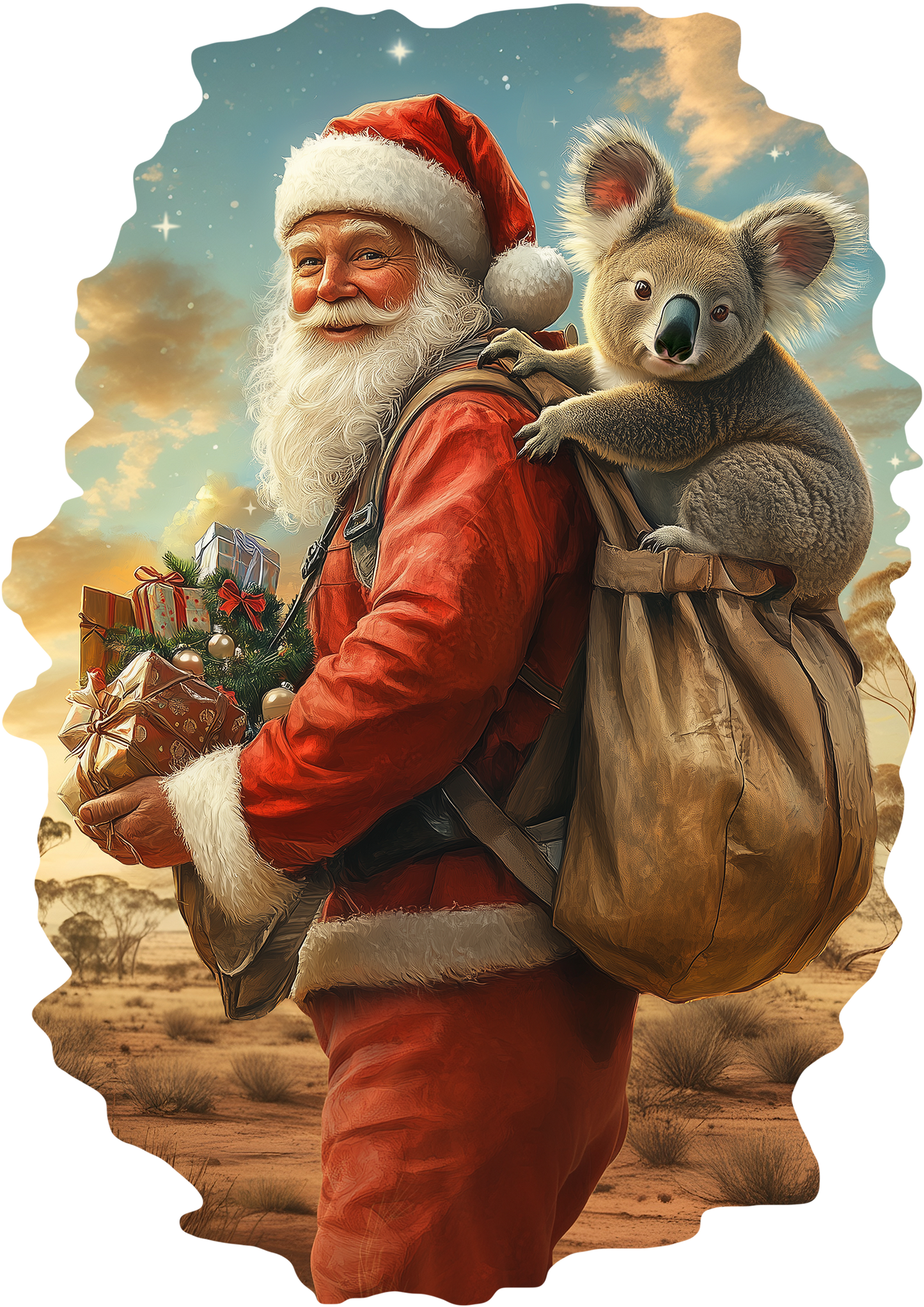 Santa and Koala