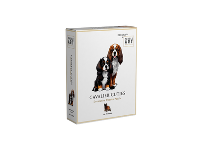 Cavalier Cuties ~ Decorative Wooden Puzzle Puzzle Art Australia