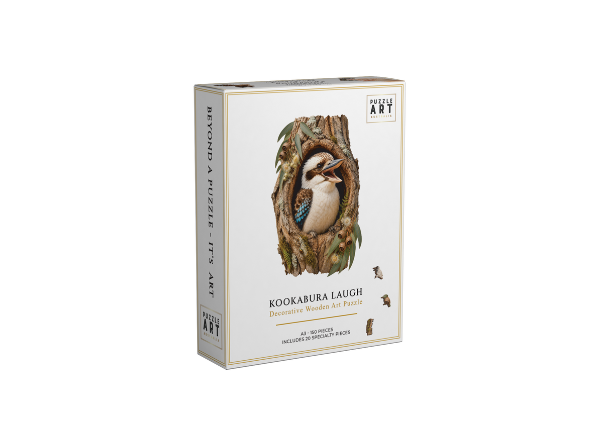 Kookabura Laugh Puzzle Art Australia