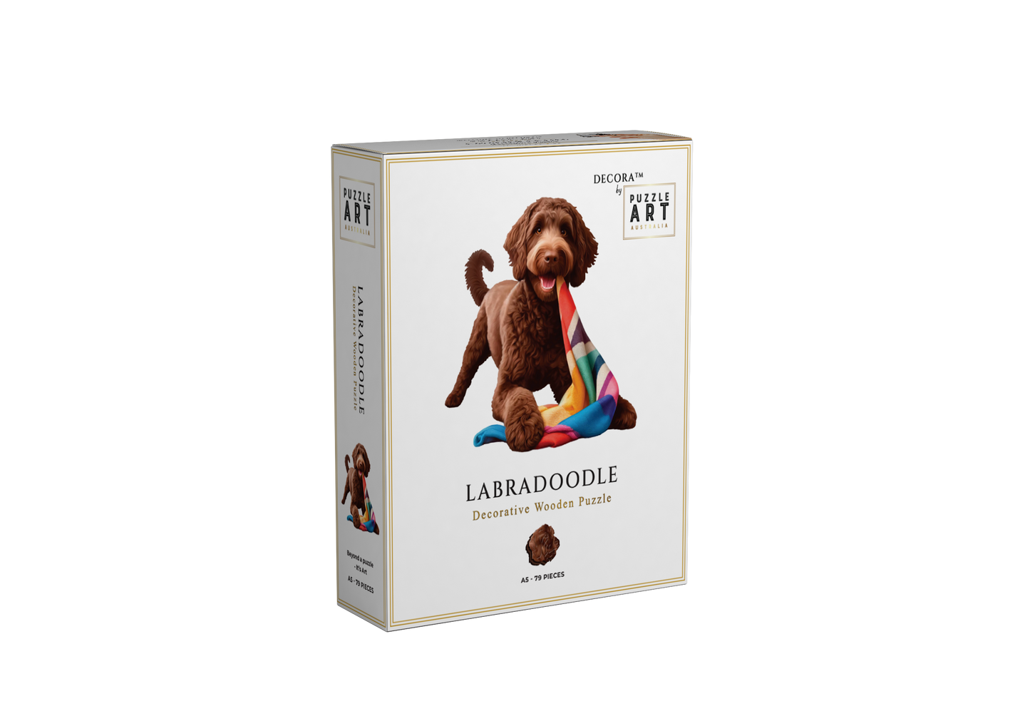 Labradoodle ~ Decorative Wooden Puzzle Puzzle Art Australia