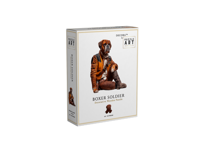 Boxer Soldier Wooden Puzzle Puzzle Art Australia