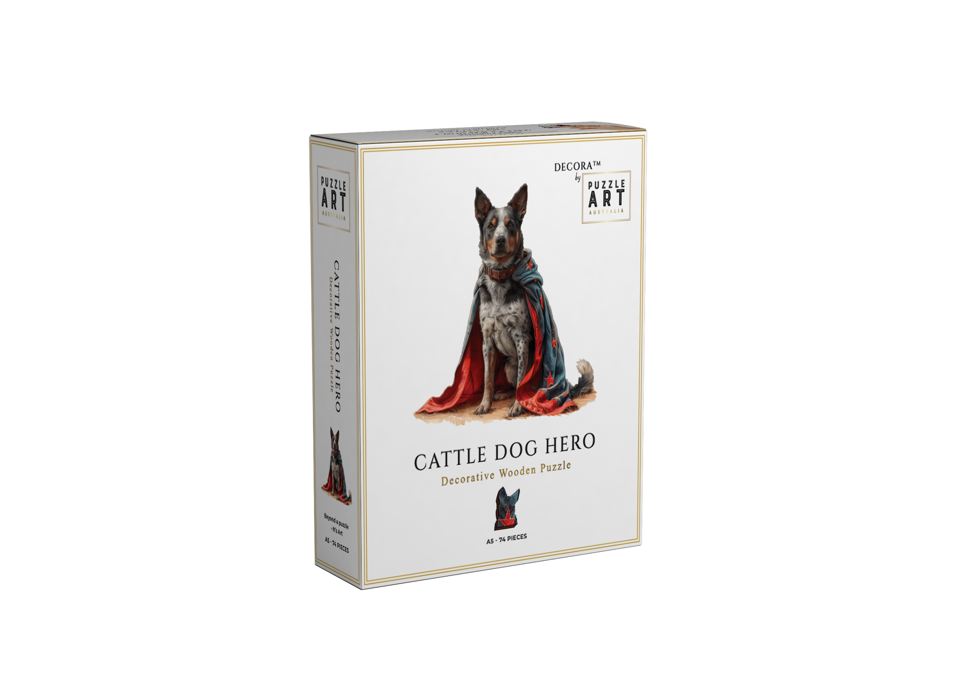 Cattle Dog Hero Wooden Puzzle Puzzle Art Australia