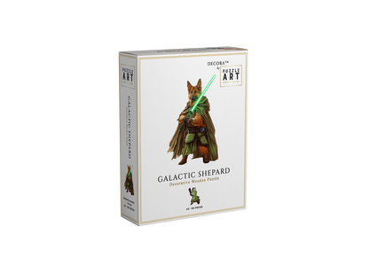 Galactic Shepard ~ Decorative Wooden Puzzle Puzzle Art Australia