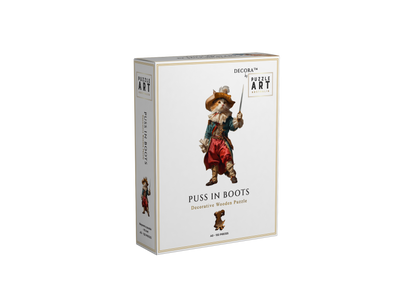 Puss in Boots Wooden Puzzle Puzzle Art Australia