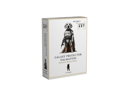 Galaxy Protector Dalmatian ~ Decorative Wooden Puzzle Puzzle Art Australia
