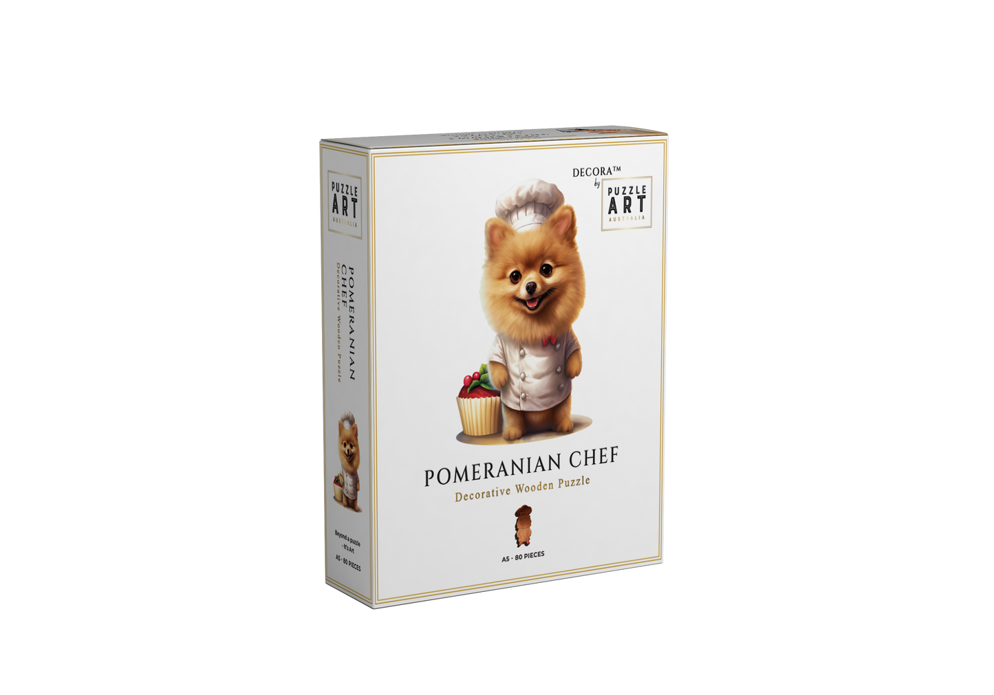 Pomeranian Wooden Puzzle Puzzle Art Australia