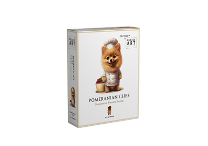 Pomeranian Wooden Puzzle Puzzle Art Australia