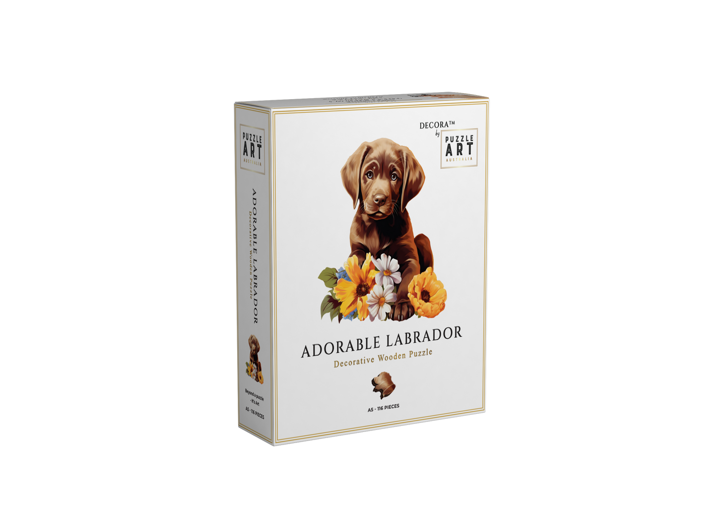Adorable Labrador ~ Decorative Wooden Puzzle Puzzle Art Australia