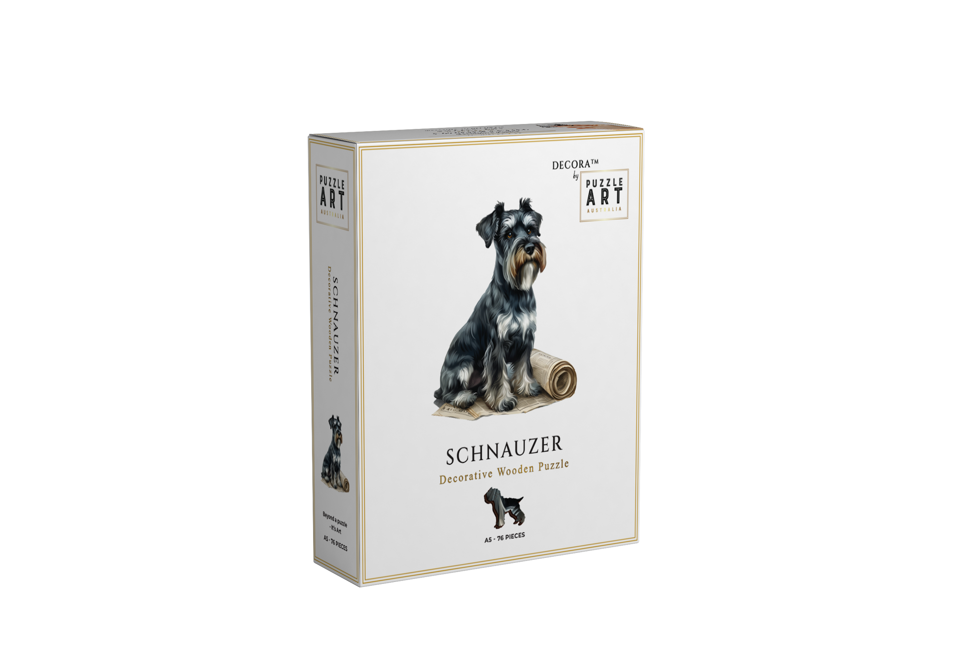 Schnauzer ~ Decorative Wooden Puzzle Puzzle Art Australia
