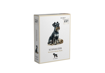 Schnauzer ~ Decorative Wooden Puzzle Puzzle Art Australia