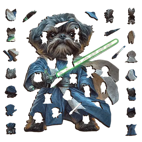 Galactic Shih Tzu Puzzle Art Australia