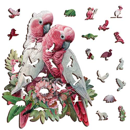Galahs Wooden Puzzle