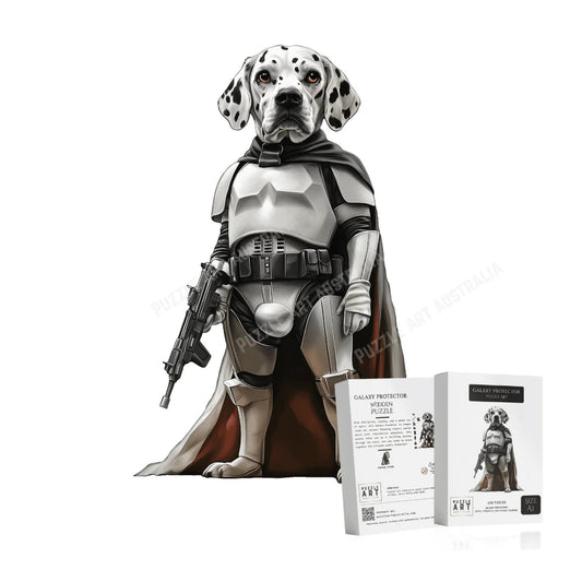 Galaxy Protector Dalmatian Wooden Puzzle Puzzle Art Australia