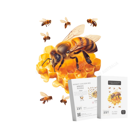 Honey Bee Wooden Puzzle Puzzle Art Australia