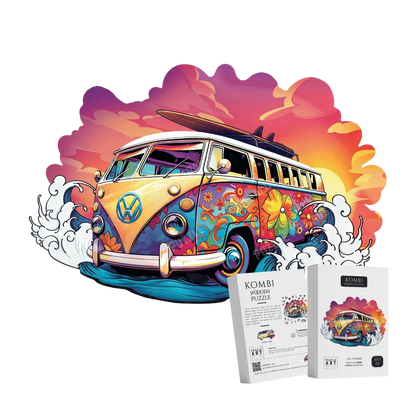 Kombi Wooden Puzzle Puzzle Art Australia