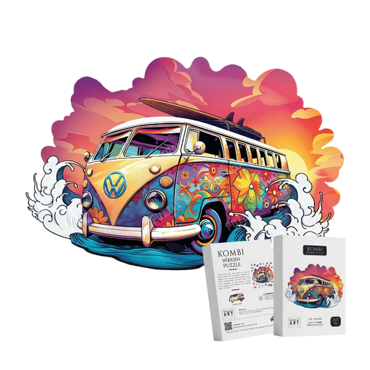 Kombi Wooden Puzzle Puzzle Art Australia