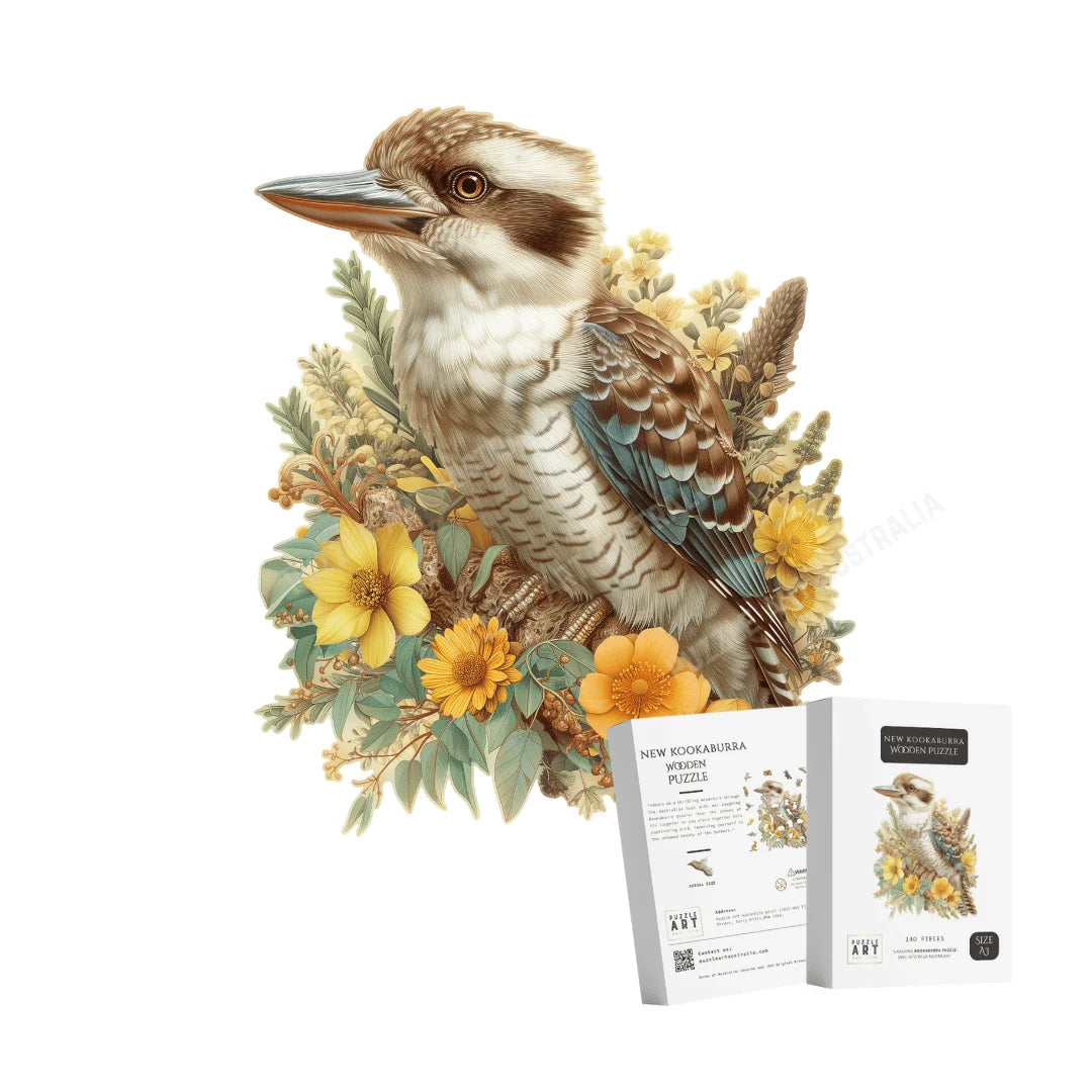 Kookaburra Wooden Puzzle Puzzle Art Australia