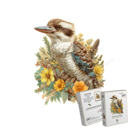 Kookaburra Wooden Puzzle Puzzle Art Australia
