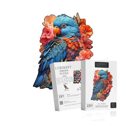 Lorikeet Wooden Puzzle Puzzle Art Australia