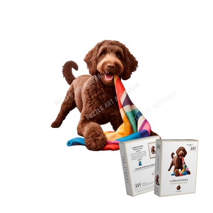 Labradoodle ~ Decorative Wooden Puzzle Puzzle Art Australia