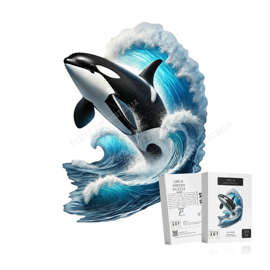 Orca Wooden Puzzle Puzzle Art Australia