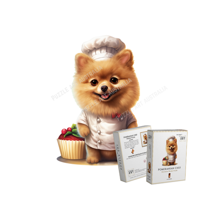 Pomeranian Wooden Puzzle Puzzle Art Australia