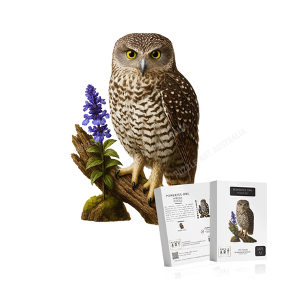 Powerful Owl Puzzle Art Australia