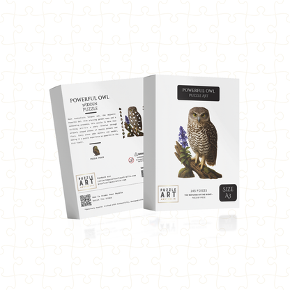 Powerful Owl Puzzle Art Australia