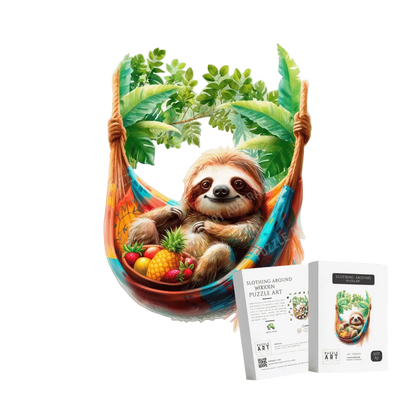 Slothing Around Wooden Puzzle Puzzle Art Australia