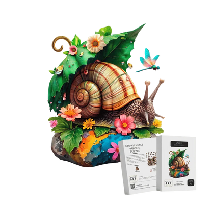 Snail Wooden Puzzle Puzzle Art Australia