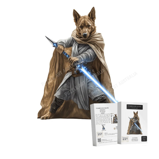 Starbound Kelpie Wooden Puzzle Puzzle Art Australia