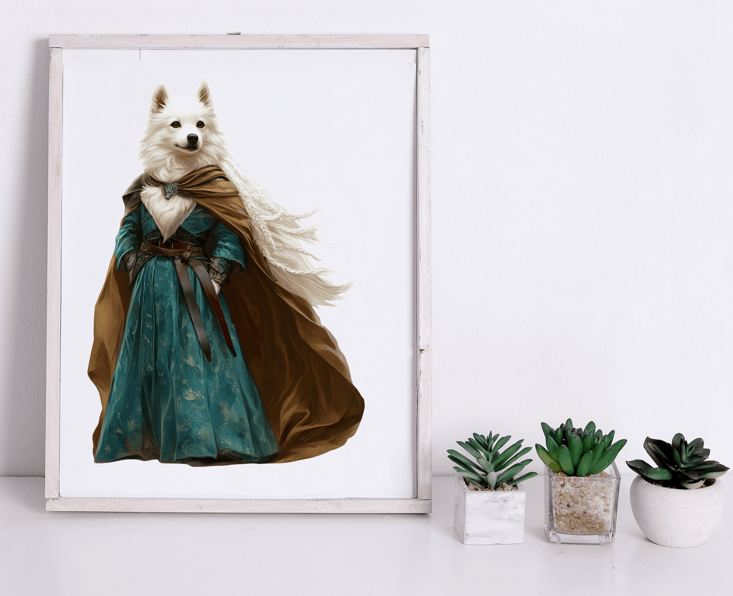 Stormborn Sovereign Spitz Wooden Puzzle Puzzle Art Australia