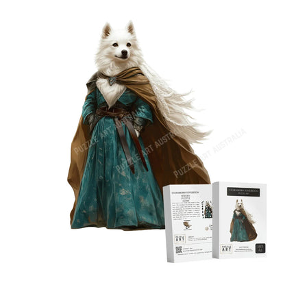 Stormborn Spitz Wooden Puzzle Puzzle Art Australia