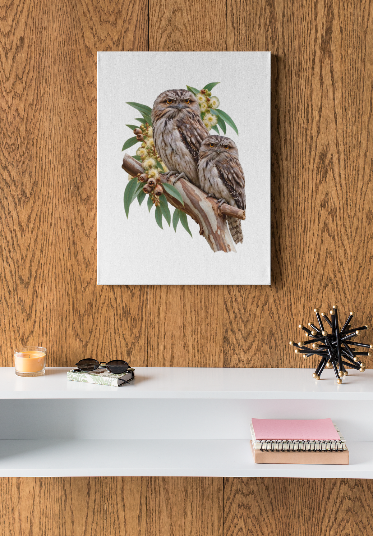 Tawny Frogmouth Owl Wooden Puzzle Art by Puzzle Art Australia