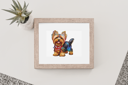Yorkshire Terrier Wooden Puzzle