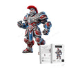 The Red and Blue Knight Warrior Puzzle – Newcastle-Inspired Rugby League Puzzle-Wooden Puzzle