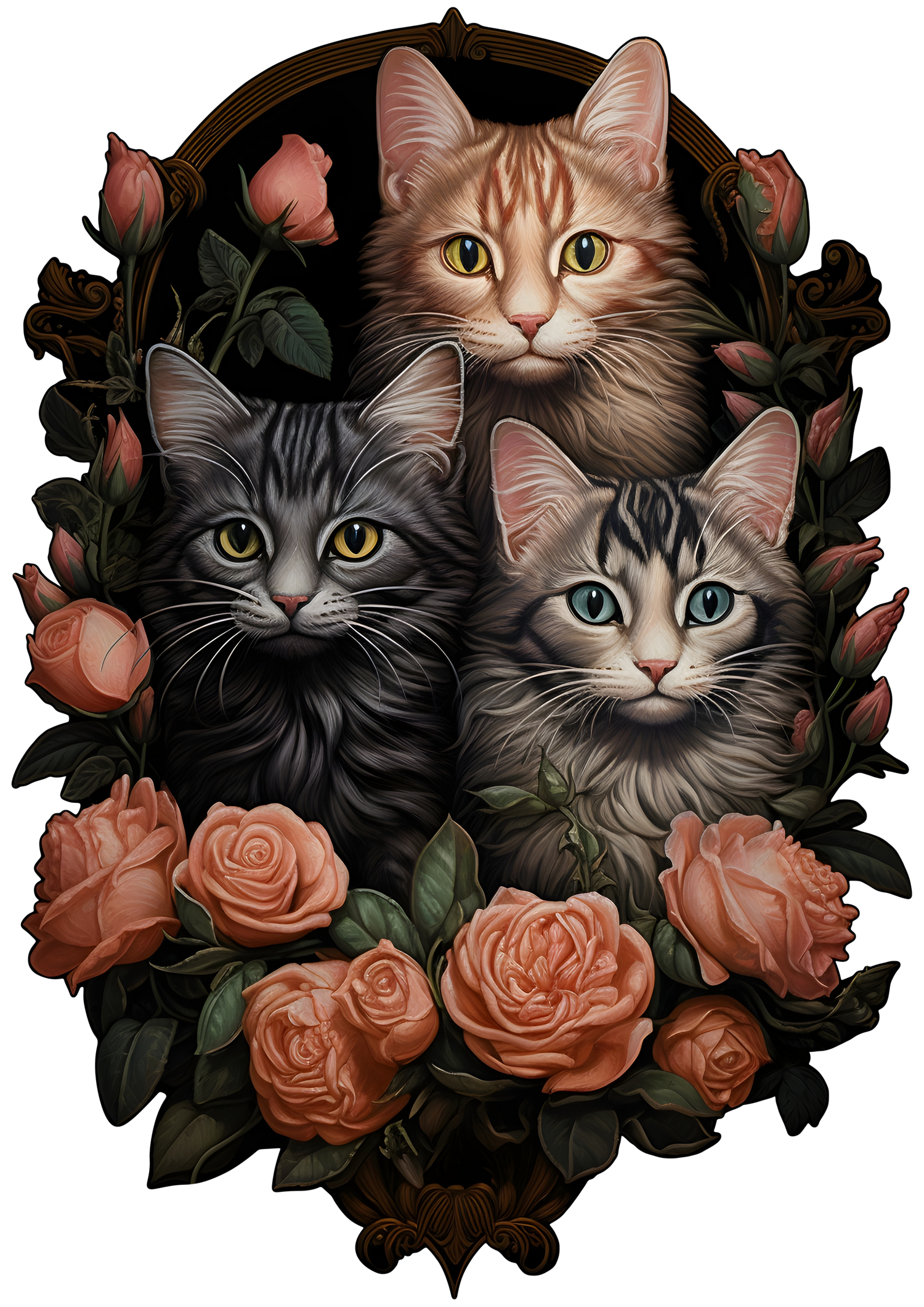 Trio of Cats