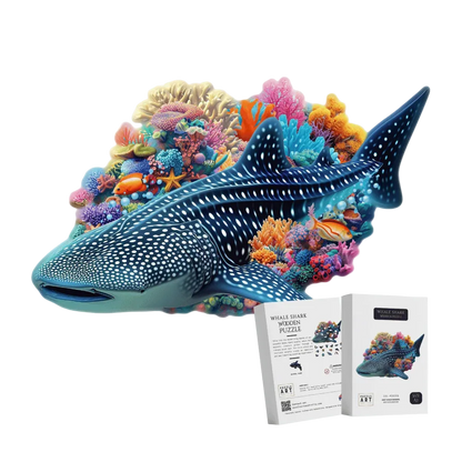 Whale Shark Wooden Puzzle Puzzle Art Australia