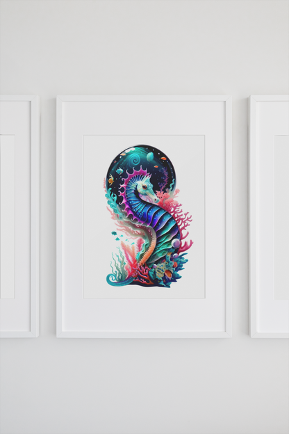 Mystical Seahorse Wooden Puzzle