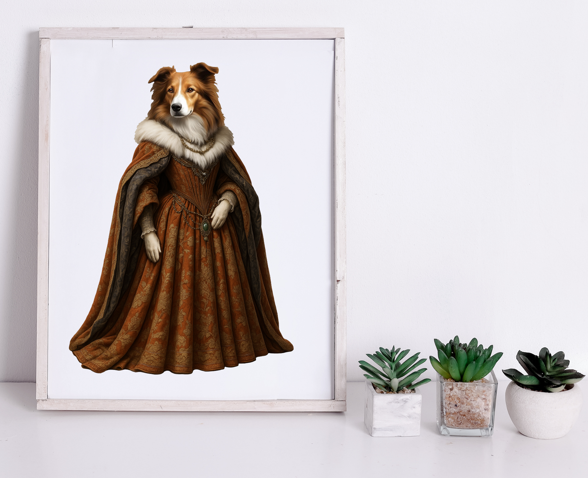 Winterborn Collie Wooden Puzzle Puzzle Art Australia
