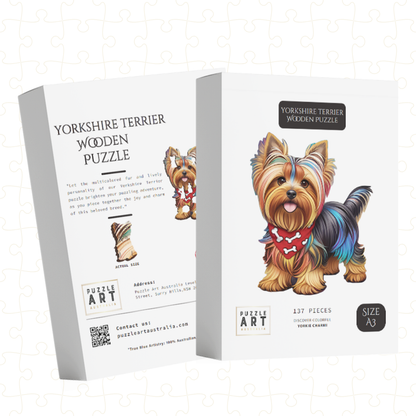 Yorkshire Terrier Wooden Puzzle