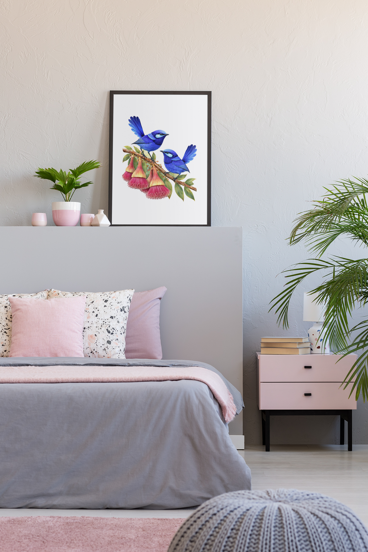 Splendid Fairy wrens Puzzle Art Australia