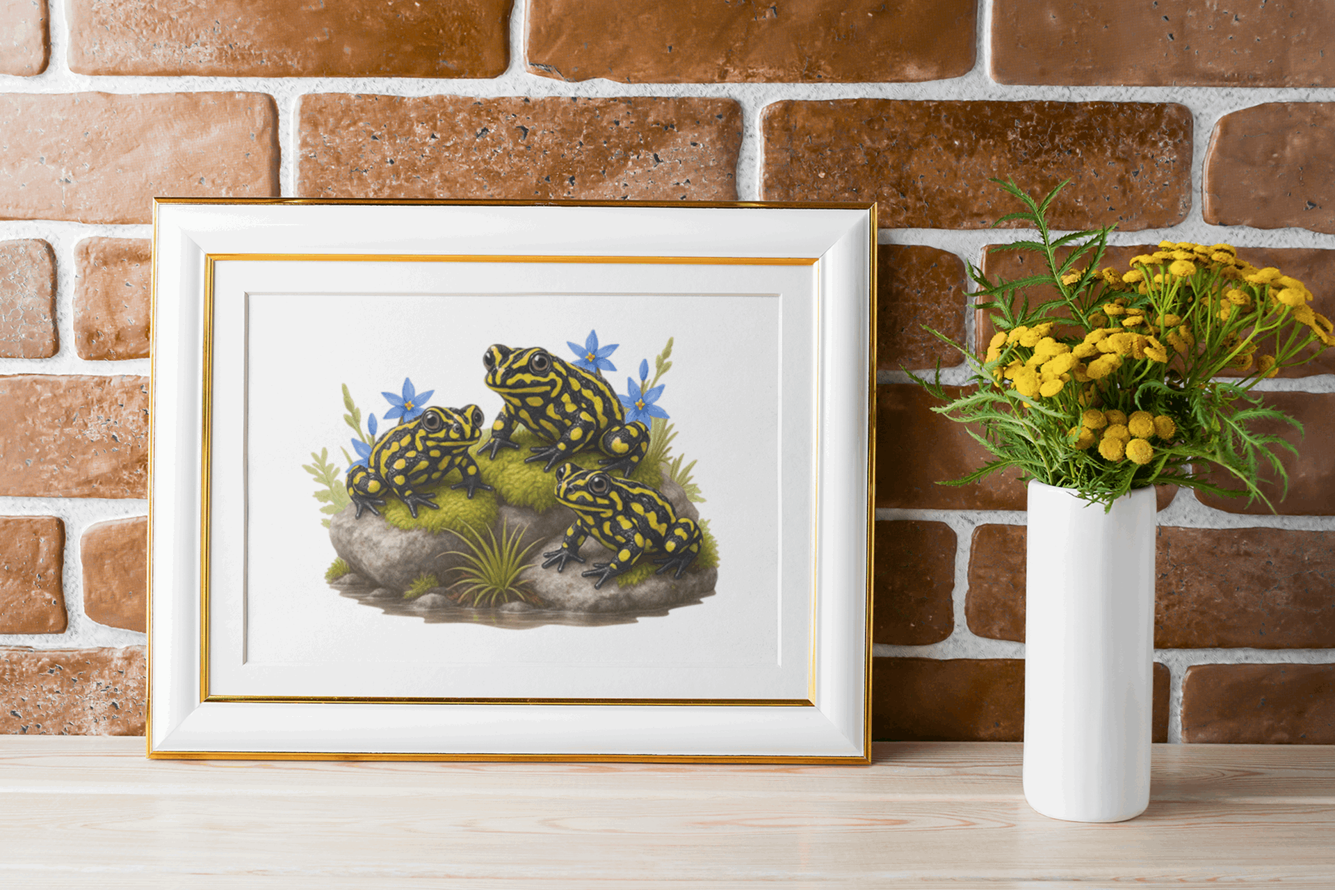 Southern Corroboree Frog Puzzle Art Australia