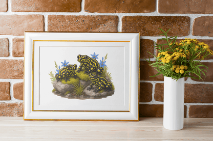 Southern Corroboree Frog Puzzle Art Australia
